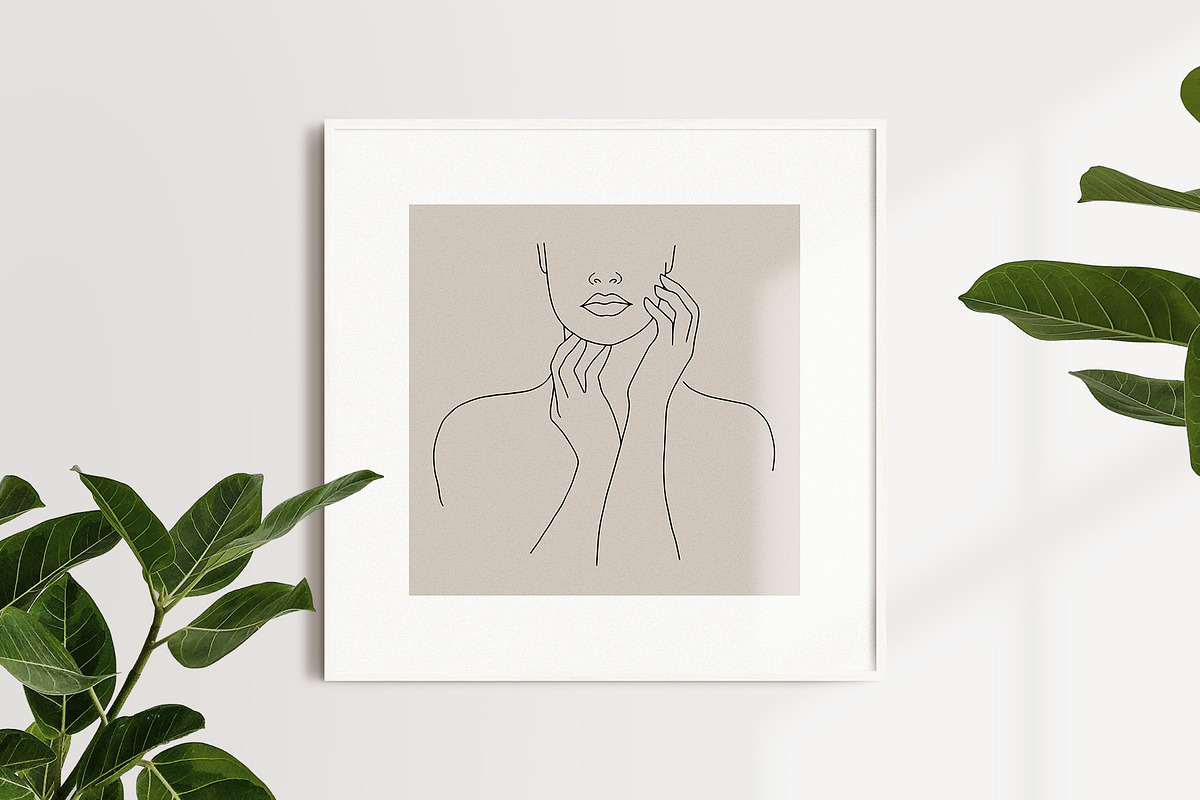 Woman Line Art Collection, a Person Illustration by mejorana (Photo 10 of 10)