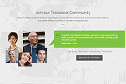 Translator HTML Website Template, a Websites & App Template by oLanding (Thumbnail 3 of 6)