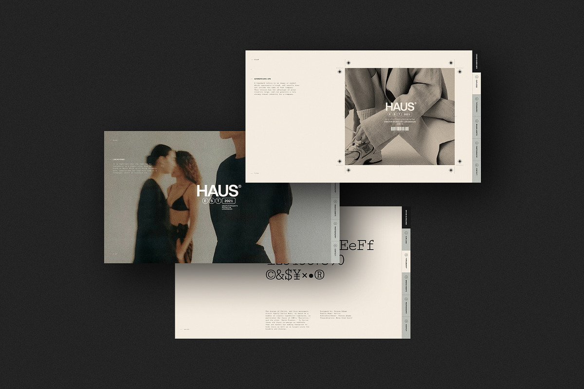 HAUS | Brand Guidelines, a Presentation Template by Studio Standard (Photo 7 of 13)