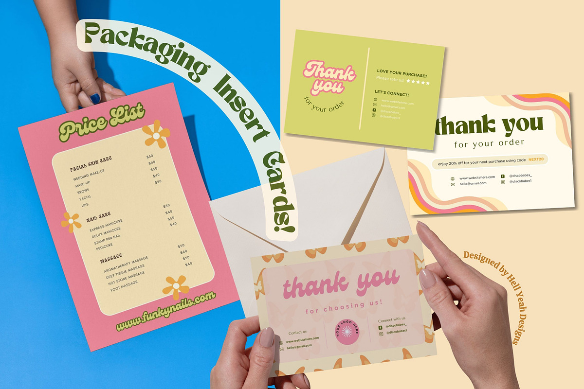 Disco Cowgirl Branding Starter Kit, a Branding & Logo Template by Hell Yeah Designs (Photo 12 of 18)