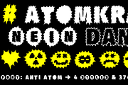 FONT | Anti Atom Font, a Sans Serif Font by Typo Graphic Design (Thumbnail 1 of 5)