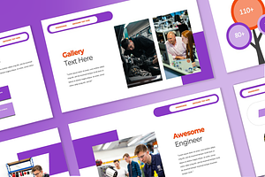 Momogy Engineering Google Slide, a Presentation Template by Overcloud