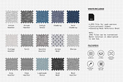 15 Fabric Texture Seamless Patterns, a Pattern Graphic by Swatch Supply (Thumbnail 2 of 8)