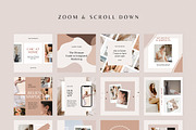 Hazel Instagram Pack - Canva, a Social Media Template by Crevo Studio (Thumbnail 5 of 9)
