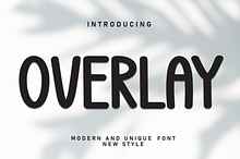 Overlay | Script Font