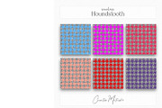 Silver Houndstooth Seamless Patterns, a Texture Graphic by Creative Matrix82 (Thumbnail 3 of 5)