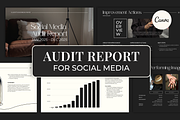 Social Media Audit Report for Canva, a Presentation Template by Gilla Templates (Thumbnail 1 of 9)