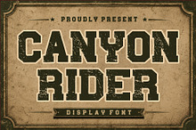 Canyon Rider - Vintage Western