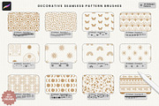 Wallpaper Pattern Procreate Brushes, a Brush Add-On by Julia Dreams (Thumbnail 3 of 8)