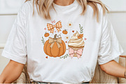 Cute Autumn Cupcake & Pumpkin PNG, an Illustration by Craft Nest (Thumbnail 5 of 6)