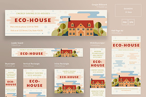 Banners Pack Eco House