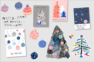 Christmas decorative set