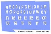 Common Place Zine Paper Display Font, a Handwritten Font by Letterhend Studio (Thumbnail 6 of 10)