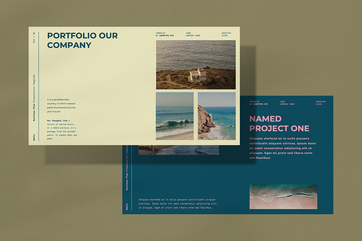Imola Business Plan - Powerpoint, a Presentation Template by Surotype (Photo 2 of 10)