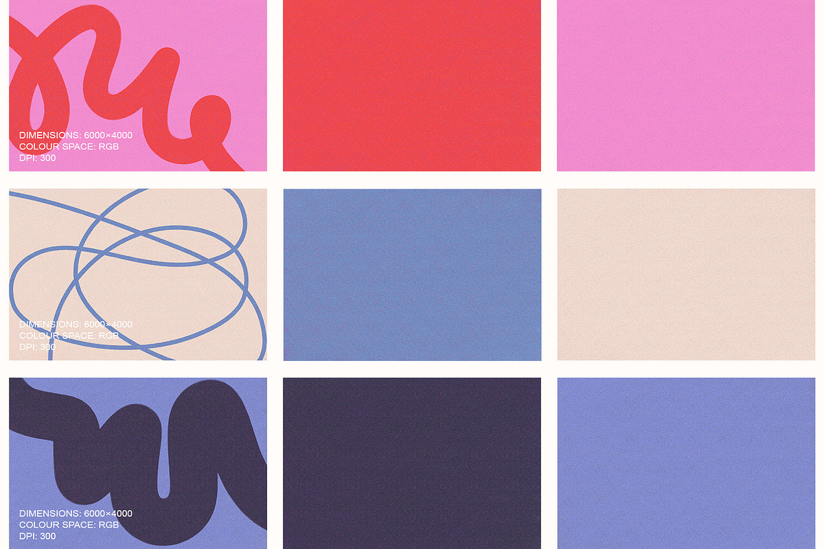 WAVY Posters Collection, a Background Graphic by nkate.co