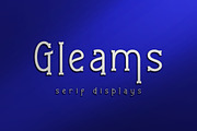 Gleams Serif Display, a Serif Font by Alandya TypeFoundry (Thumbnail 1 of 8)