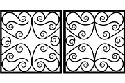 Vintage Scroll Gate Panel Bundle, a Decorative Illustration by Creativeshirt (Thumbnail 14 of 20)