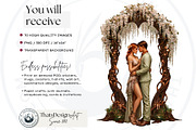 Love Affair Romantic Cliparts, a Person Illustration by ThatsDesignArt (Thumbnail 2 of 17)