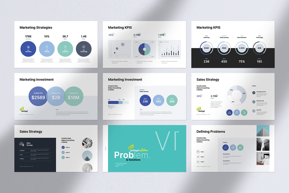 Pitch Deck Presentation Template, a Presentation Template by GoldenPixelStudio (Photo 19 of 24)