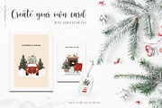 Christmas Mood - winter holiday set, a Seasonal Illustration by Madiwaso (Thumbnail 3 of 12)