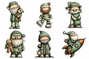 Santa Christmas Clipart, an Illustration by Daily.Designs (Thumbnail 5 of 5)