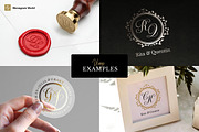 Wedding Monogram Set B, a Branding & Logo Template by Monogram World (Thumbnail 6 of 8)