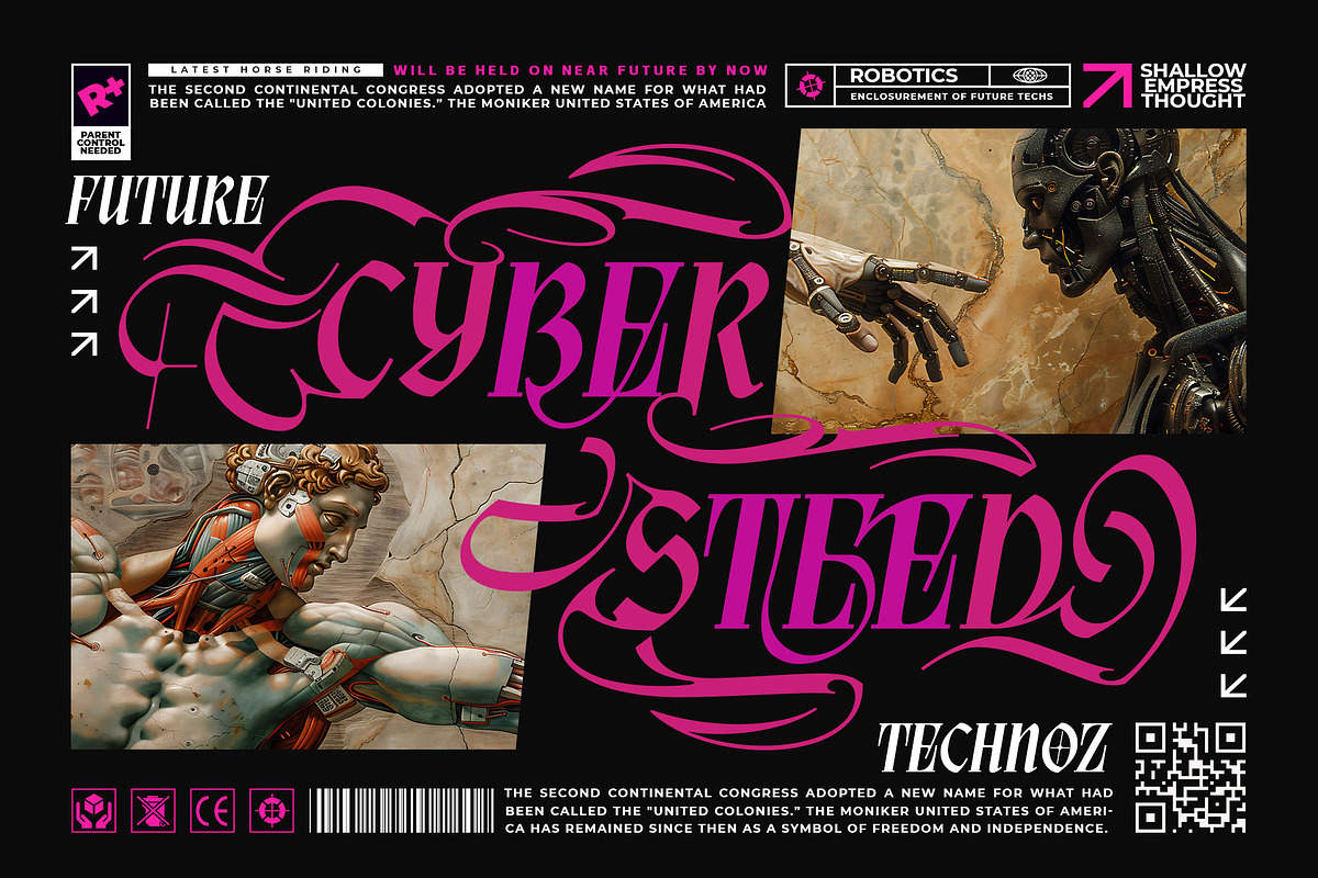 Aethon Keros Typeface, a Blackletter Font by alit design (Photo 17 of 20)