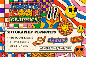 GROOVY GRAPHICS - VECTOR DESIGN KIT