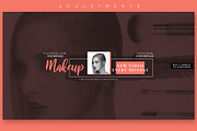 Makeup Youtube Banners, a Social Media Template by RussGFX (Thumbnail 6 of 7)