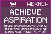 Amazing Structure font, a Font by weknow (Thumbnail 3 of 8)