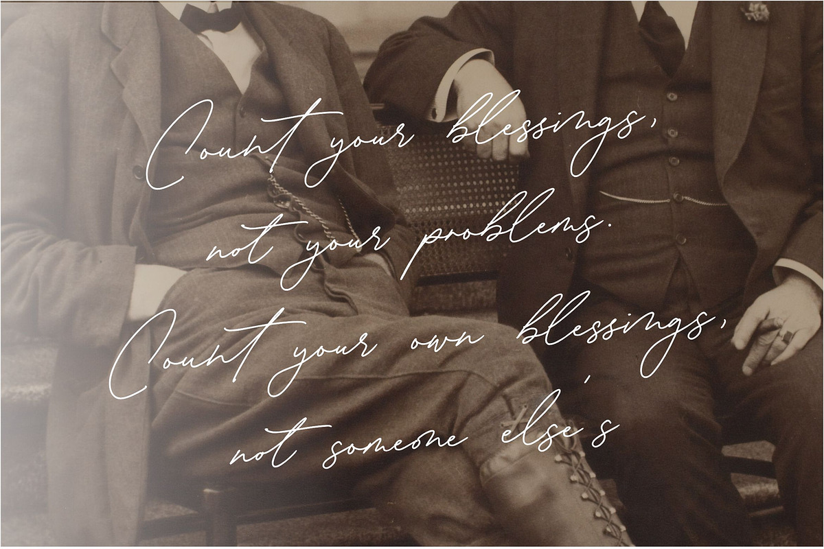 Antonio Fischer - Monoline Font, a Script Font by Balpirick Studio (Photo 4 of 7)