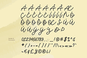 Citrunella-a citrus flavored script, a Script Font by Pandanwangi (Thumbnail 8 of 8)