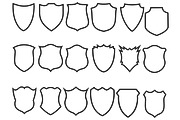 Shields Set 1 Procreate Brush Stamps, a Brush Add-On by Disasterology Ink (Thumbnail 9 of 10)