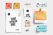 Saffron Card & Photo Notes Editable, an Advertising Mockup by Custom Scene (Thumbnail 9 of 10)