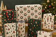 Christmas Seamless Patterns, a Decorative Illustration by HeavensStar (Thumbnail 4 of 8)