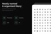 6,000 Icons Mega Bundle, an Outline Icon by Wencory (Thumbnail 2 of 4)