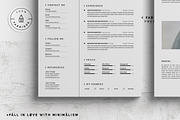 Resume/CV, a Resume Template by Form Fabrique (Thumbnail 4 of 7)