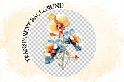 Summer Flowers Clipart Bundle., an Illustration by SVGArt (Thumbnail 8 of 9)