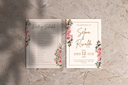 Floral Wedding Suite Canva Template, a Marketing Template by ArbaStudio (Thumbnail 2 of 5)