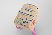 School Backpacks Mock-Ups, a Packaging Mockup by 2M GRAPHICS DESIGN (Thumbnail 4 of 5)