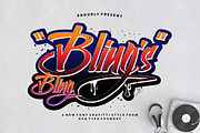 Bling bling's, a Script Font by Rvq Type Foundry (Thumbnail 1 of 7)