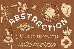 50 ABSTRACTION  Logo Templates