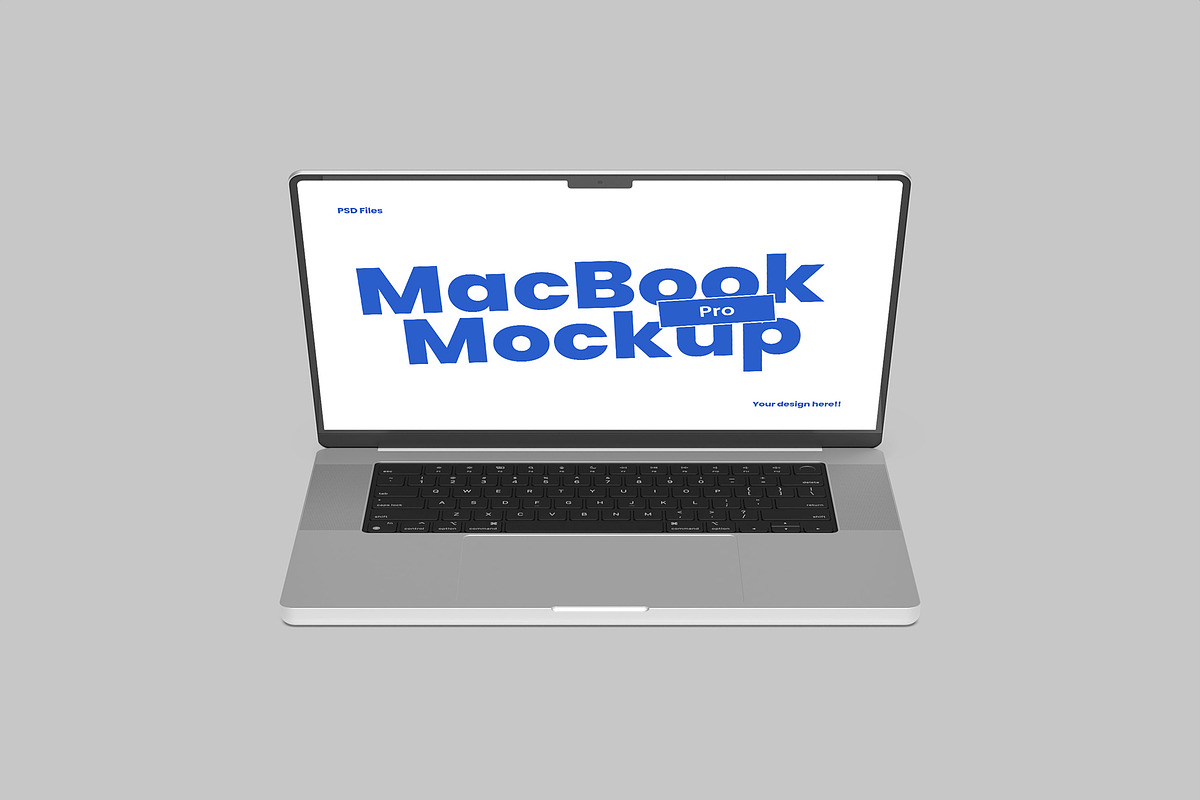 MacBook Pro Mockup, a Mac Mockup by Graphiculon (Photo 9 of 11)