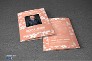 Funeral Program Template Printable, a Brochure Template by Madhabi Studio (Thumbnail 5 of 5)
