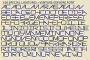 Venture Explore Font, a Sans Serif Font by 177Studio (Thumbnail 8 of 8)