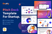 Deckly - Pitch Deck Google Slides, a Presentation Template by Illustraly Design (Thumbnail 1 of 9)