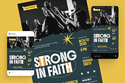 Inspirational Gospel Flyer Set, a Flyer Template by Annora Studio (Thumbnail 4 of 6)