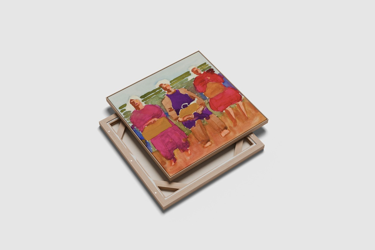 Bundles - Square Canvas Mockup, an Advertising Mockup by Graphic Deal (Photo 2 of 13)