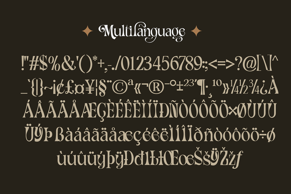 Fd Parfume Serif Font + Swashes, a Serif Font by Fortunes Co (Photo 9 of 12)