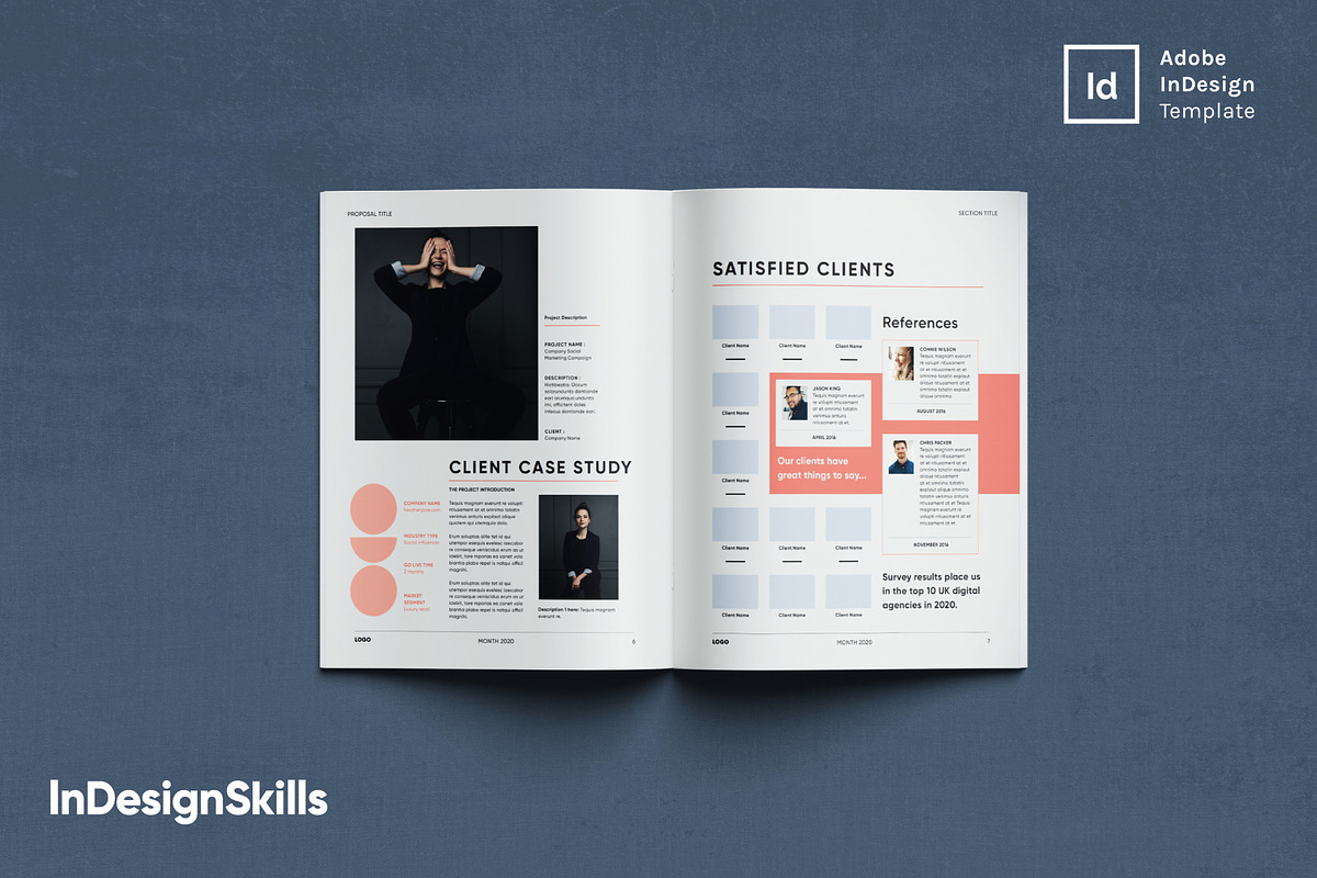 Proposal Template, a Presentation Template by InDesignSkills (Photo 8 of 12)